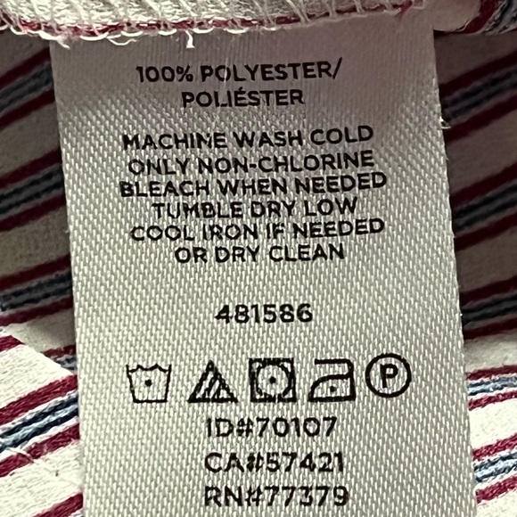 Loft Plus Blouse Pin Stripes Size 18 Keyhole Back - Picture 14 of 16